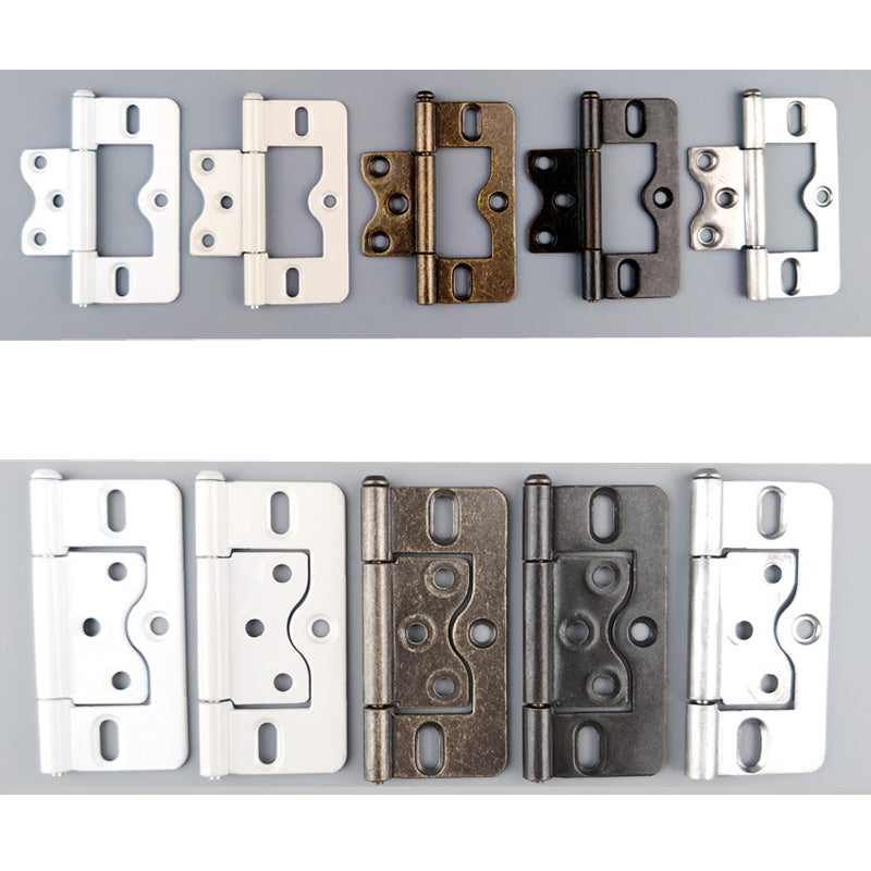 3 Pack Door Hinges,3 in Metal Non Mortise Interior Door Hinges,Heavy Duty,Smooth,Hinges Suitable for Bedroom,Office,Garage Door,Cabinet,Drawer,Cupboar,Dresse