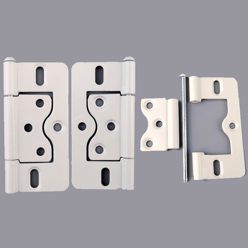 3 Pack Door Hinges,3 in Metal Non Mortise Interior Door Hinges,Heavy Duty,Smooth,Hinges Suitable for Bedroom,Office,Garage Door,Cabinet,Drawer,Cupboar,Dresse